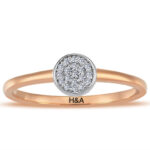 Solitaire Verlovingsring 0.08ct