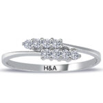 Verlovingsring 0.18ct briljanten